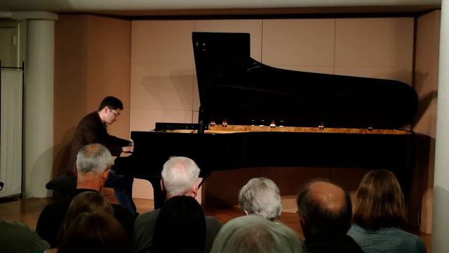 Eldar Djangirov plays "Moanin" on the Fazioli at Piedmont Piano Company