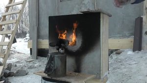 1.16 Пожаростойкость ЦСП и Эковаты в Сибирском каркасе*