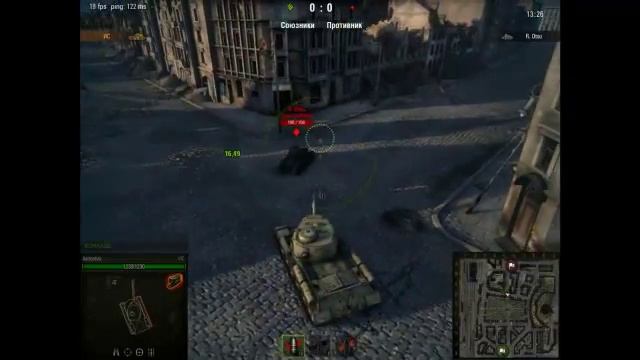 World Of Tanks  "Жёсткая борьба"