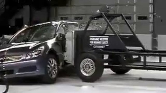 Vehicule Crash Test 2007 - 2011 Nissan Skyline _ Infiniti G35 IIHS) Side-Extreme смотреть онлайн