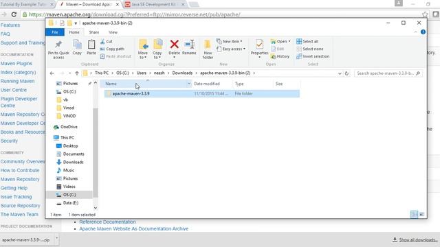 How to install Apache Maven 3.3.9 in Windows 10 (Jdk1.7 min required) смотреть онлайн