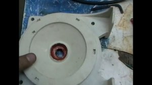 Ремонт водяного насоса из сауны