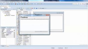 JTextArea in Windows Builder Java - Intact Abode