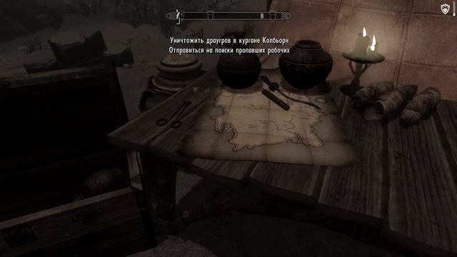 TES V Skyrim. Прохождение за боевого мага №15. Курган Колбьорн. смотреть онлайн