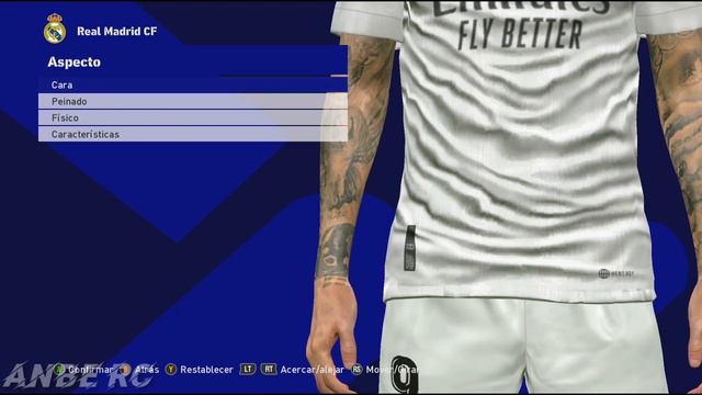 PES 2017 - NEW FACE MOD + SKIN TATTOO JOSELU смотреть онлайн