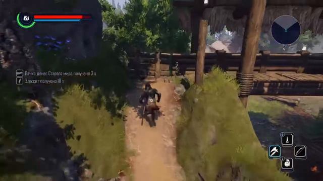 Elex легкая зачистка лагеря от разбойников, крутой щит смотреть онлайн