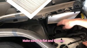 Replace Cabin Dust Filter/Prefilter for Mercedes Benz GLE350d W166 2017(other model GLE/ML similar)