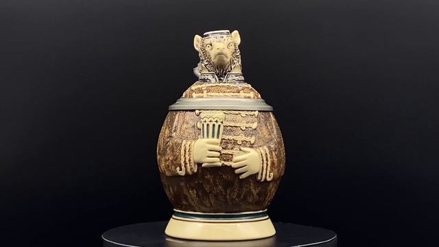 Пивная кружка Германия. Мануфактура Merkelbach & Wick 1900 год смотреть онлайн