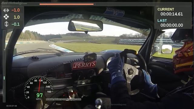 Onboard 110mph Crash Lotus Elise Craner Curves Donington (100mph impact) смотреть онлайн