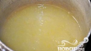 Лимонный заварной крем