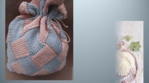Вязаные мешочки крючком и спицами