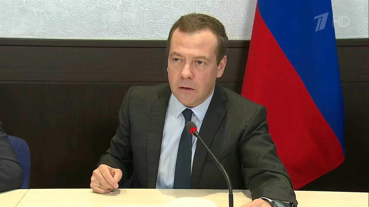 Дмитрий Медведев встретился с представителями малого и среднего бизнеса в сфере автоперевозок
