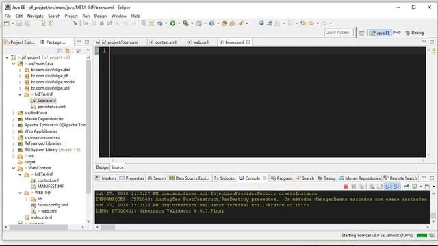 Java EE CDI JSF Primefaces Tutorial