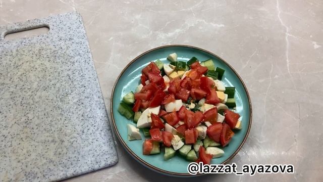 5 МИНУТТЫҚ САЛАТ? Быстро и очень вкусно.Оңай әрі дәмді салат.