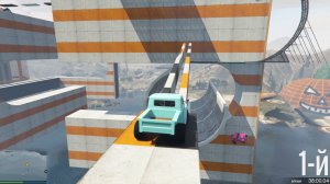 Боль и страдания на очередном Halloween паркуре. GTA V Online