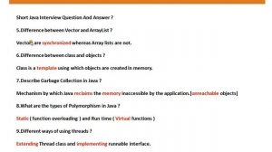 Describe Garbage Collection in Java Short Answer