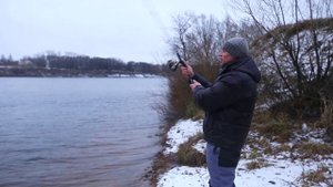 Тестирование на водоёме спиннинга Forzer 2,13 метра, тест 7-36