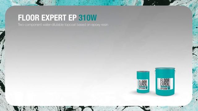 Epoxy flooring system for protection and decoration - Floor Expert (EP 1013 + EP 310W - one color)
