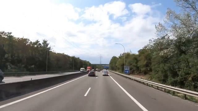 Граница Люксембург - Бельгия. Окружная Люксембурга. Автобаны Люксембурга и Бельгии