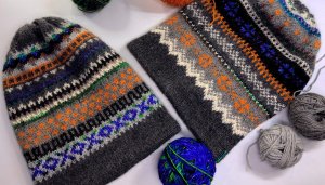 Как вязать шапку жаккардовым узором Fair Isle. Обзор готовой работы, рекомендации по вязанию