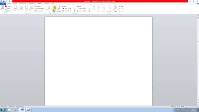 Как изменить цвет страницы в Word 2010? смотреть онлайн