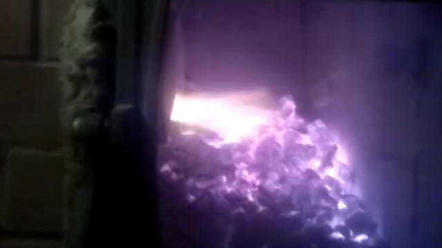 Пиролизная печь Ария. Дожиг горючих газов.