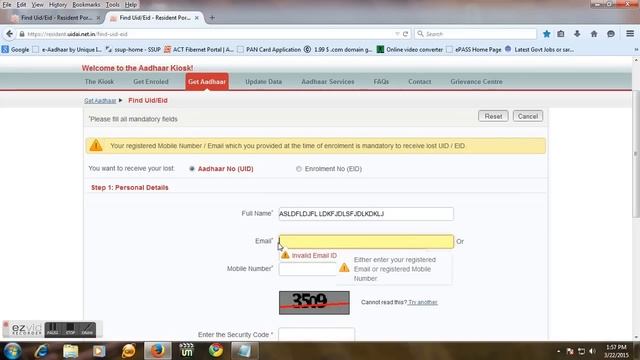 how to get aadhar card number (UID) or Enrolment number (EID) if forgot or lost смотреть онлайн