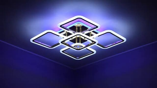 Светодиодный потолочный светильник Estero 39205 4+1 TL FGD Schaffner, цвет золото смотреть онлайн