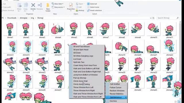 Saiki Shimeji - All Picture Editing from 'Psibatto' (Download Link) смотреть онлайн