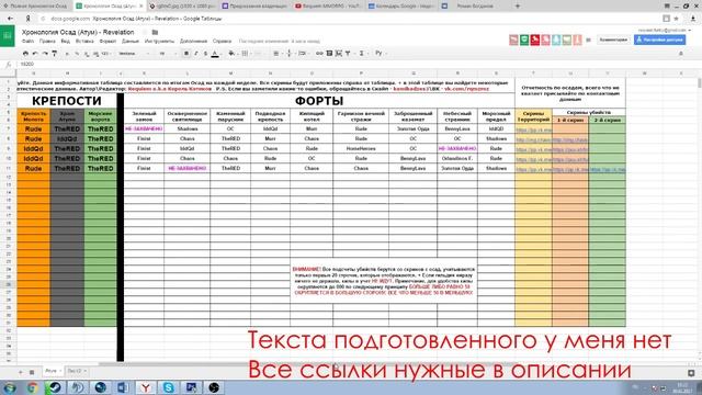 Revelation - [АТУМ] Итоги ОСАД и Будущие Осады смотреть онлайн