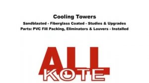 Cooling Towers, Chillers, End Bells, Tube Sheets, Storage Tanks, Concrete Floor Restoration