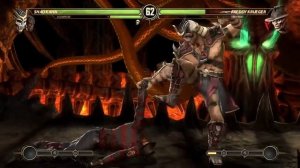 MK9 Tag Ladder Expert Scorpion & Shao Kahn