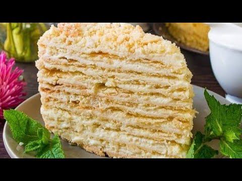 Безумно Вкусный, Хрустящий Торт "Наполеон"/Napoleon Cake