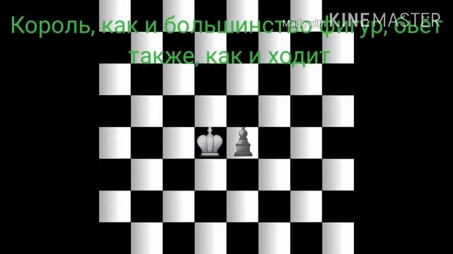 Шахматы для начинающих. 6 урок. Как ходит король #шахматыдляначинающих