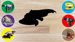 ???Электроинструменты  для детей. ❤❤❤Круглая пила, дрель, цепная пила. Обучающие видео для малышей?