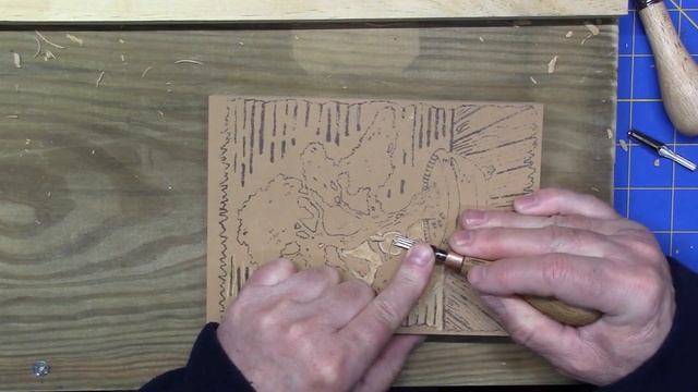 Lino Cut Carving смотреть онлайн