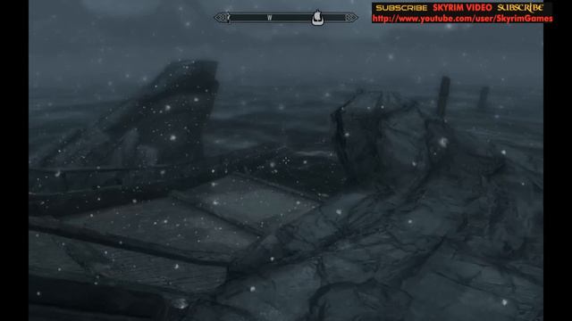 Skyrim - Shipwreck map location - Helas Folly