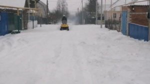 Первый выезд на снегоходе Тайга ст 500 д.