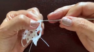 Украшение для новогодней ёлки - ёлочка связанная крючком - #4