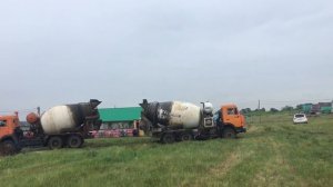 Миксер 7 кубов застрял при заливке.