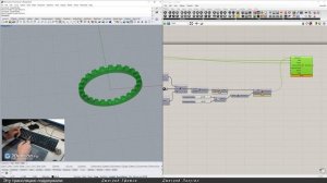 Gears ring in Grasshopper. Кольцо "Шестеренки"