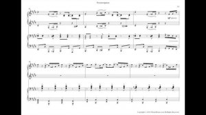 "Fiestravaganza" for Piano 4 hands - Shaun plays Shaun