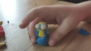 МИНЬОНЫ ИЗ ПЛАСТИЛИНА.MINIONS FRO POLYMER CLAY. ЛЕПКА ИЗ ПЛАСТИЛИНА