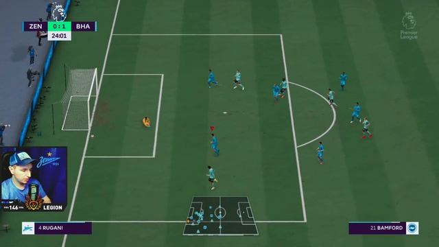 FIFA 22 Карьера за Зенит в АПЛ 4  Аталанта   146 LEGION  FIFA22АПЛ FIFA22 FIFA22ЗЕНИТ