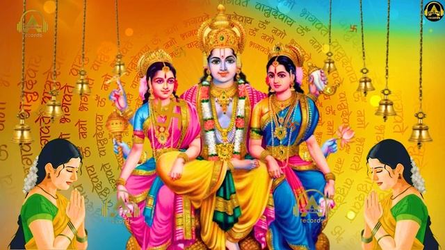 Vishnu Mantra Shantakaram | विष्णु मंत्र | Vishnu Mantra 108 Times | Om Namo Bhagavate Vasudevaya смотреть онлайн