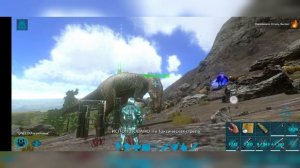 Приручение Гигантозавра в арк мабаил || Rizvan PVX PVP