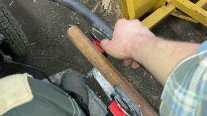 [МТ-15] Самодельная навеска на трактор. Рукавлика