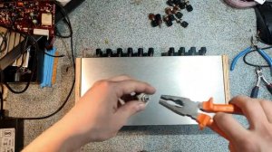 Коммутатор Усилителей мощности и Акустических систем, комплектующие, ход сборки.