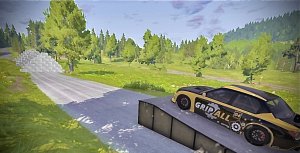 Машины врезаются в кирпичную стену-BeamNG drive