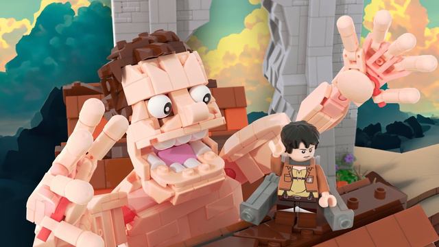 I Designed a Lego Attack On Titan Set!